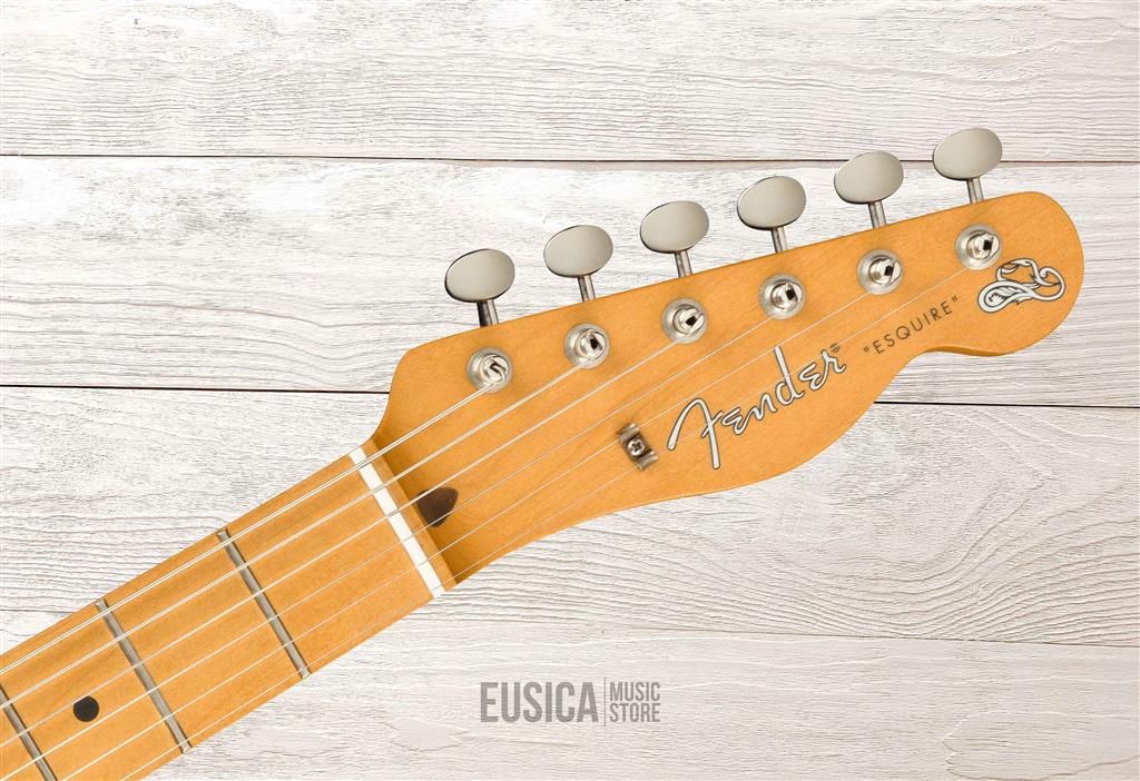 Fender Artist Brad Paisley Esquire, Telecaster, Black Sparkle, Guitarra Eléctrica con gig bag