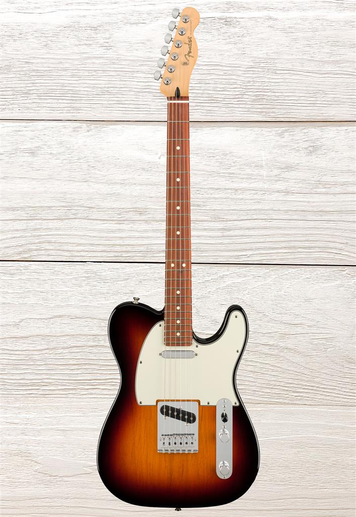 Fender Player, Telecaster, 3-Color Sunburst, Guitarra Eléctrica