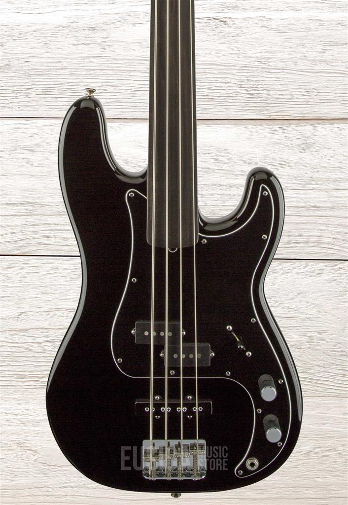 Fender Tony Franklin Fretless Precision Bass, Negro, Bajo Eléctrico