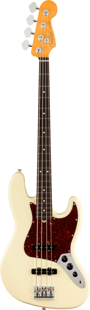 Fender American Professional II Jazz Bass, Olympic White, Bajo eléctrico