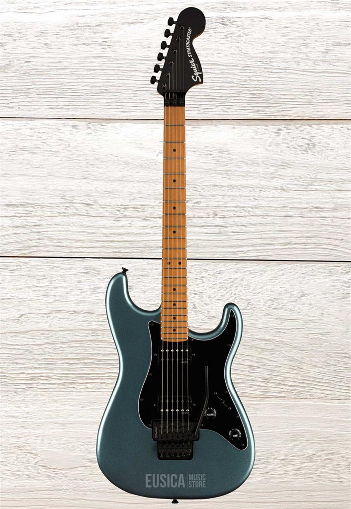 Squier Contemporary Stratocaster HH FR, Gunmetal Metallic, Guitarra Eléctrica