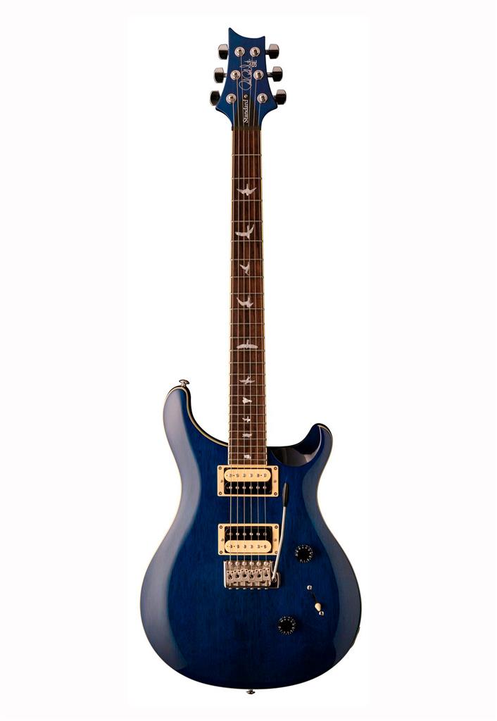 PRS SE Standard 24, Translucent Blue, guitarra eléctrica con gigbag