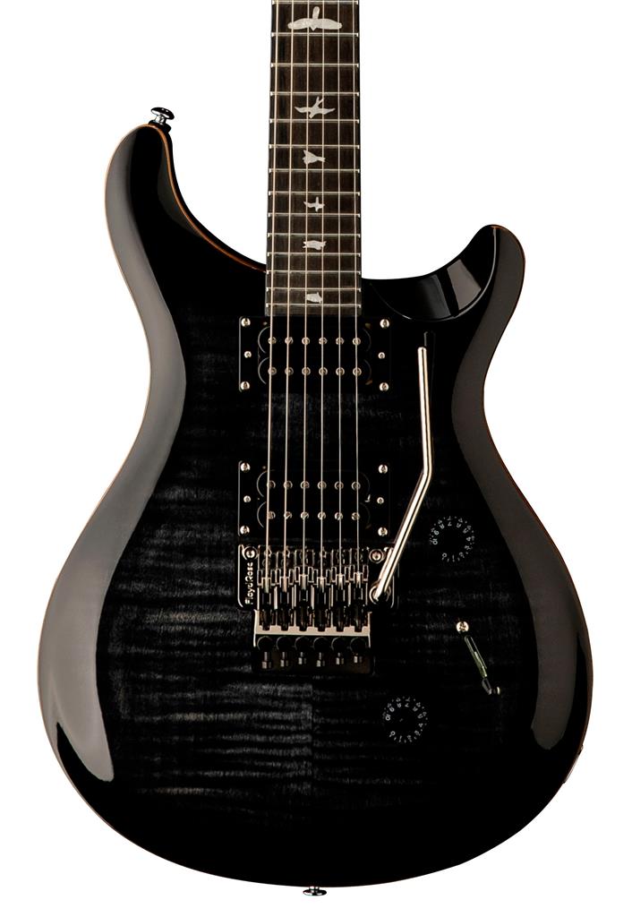 PRS SE Floyd Custom 24, Charcoal Burst, Guitarra Eléctrica con gigbag