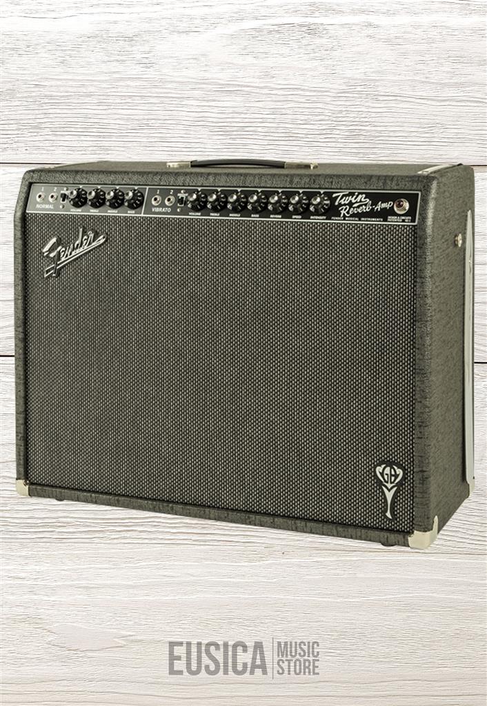 Fender GB Twin Reverb, Gray and Black, Amplificador de 85w