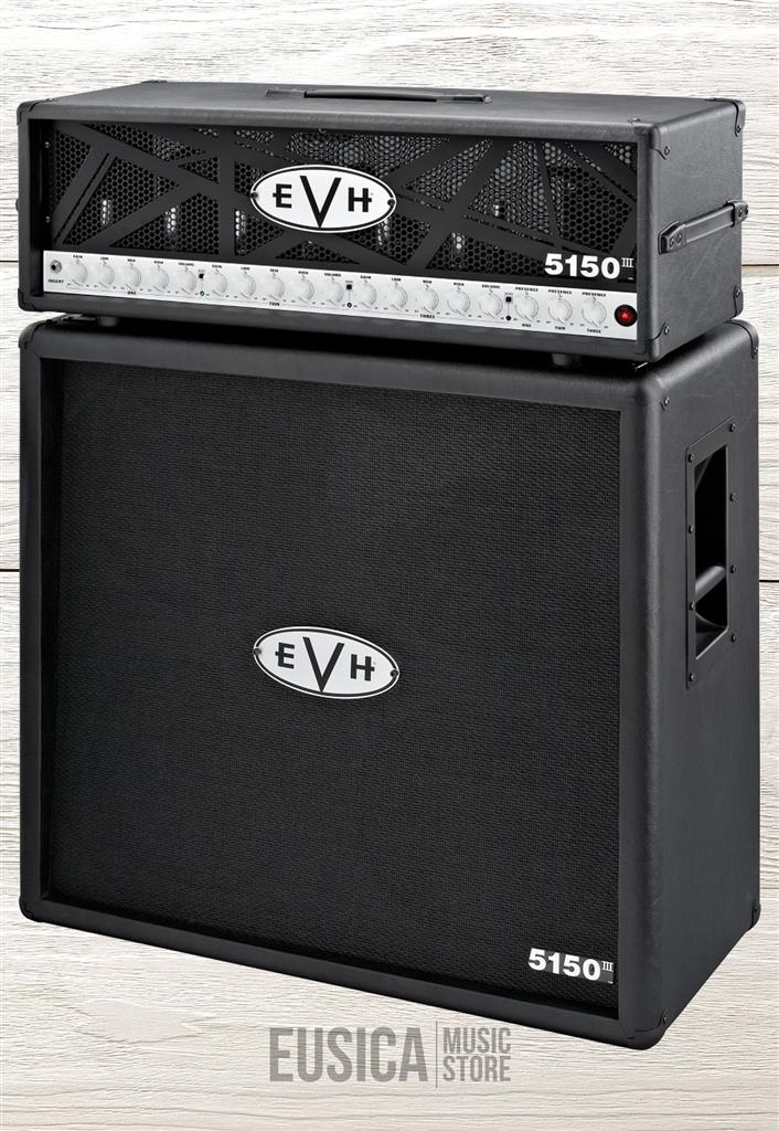 Minúsculo Adversario Como EVH 5150III 4x12 Cabet, negro, amplificador