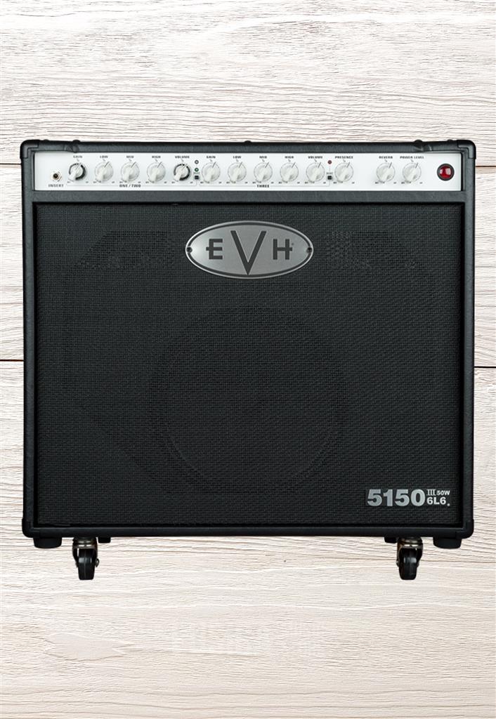 EVH 5150III 50W 6L6 1x12 Combo, Black, amplificador para guitarra