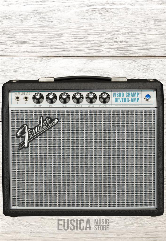 Fender 68 Custom Vibro Champ Reverb, Black, Amplificador de 120V MX