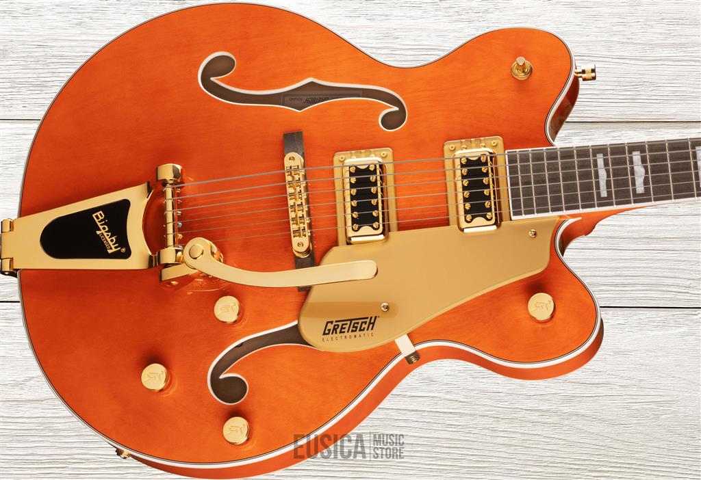 Gretsch G5422TG Electromatic Classic Hollow Body Double-Cut, Orange Sta, Guitarra Eléctrica