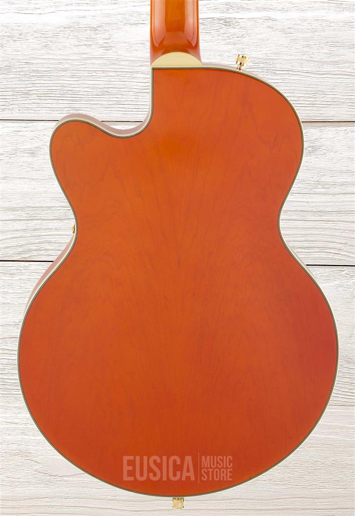 Gretsch G5655TG Electromatic Center Block Jr. Single-Cut Bigsby, Orange Stain, Guitarra Eléctrica