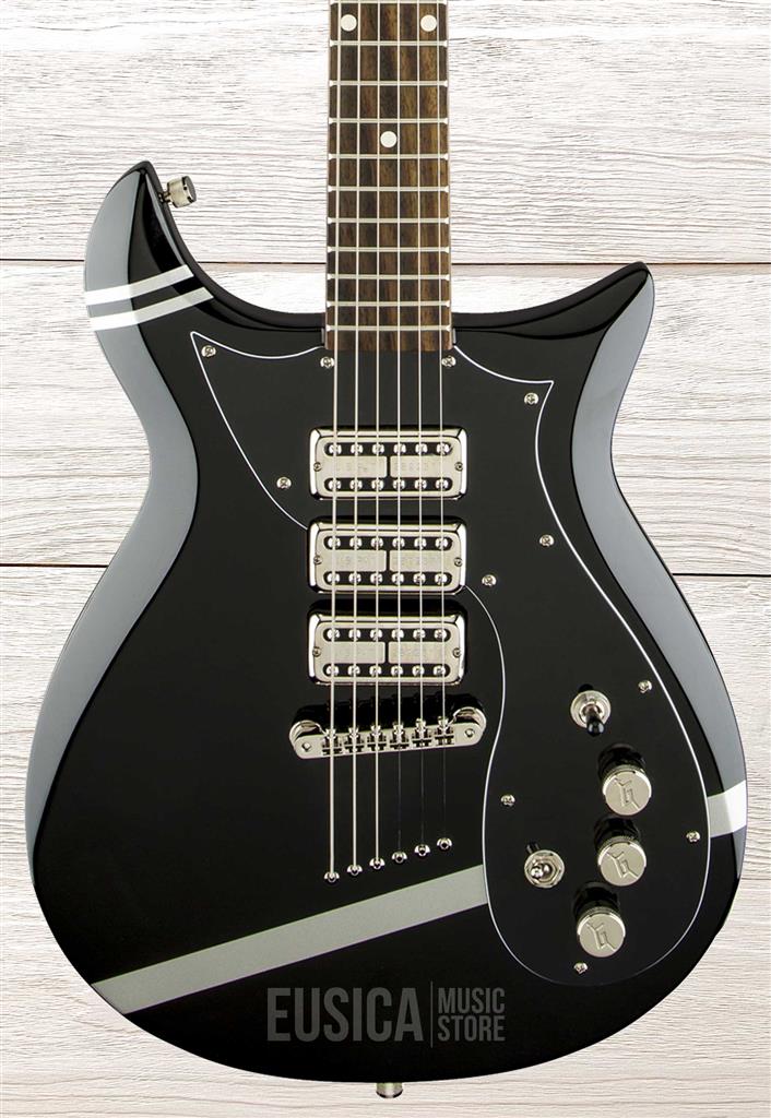 Gretsch G5135CVT-PS Patrick Stump Electromatic  Black with Pewter Stripes, Guitarra Eléctrica