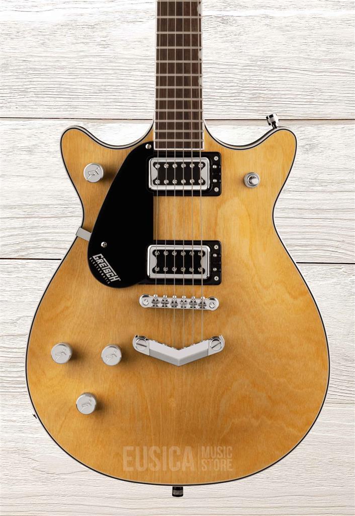 Gretsch G5222LH Electromatic Double Jet BT with V-Stoptail, Natural guitarra electrica zurda
