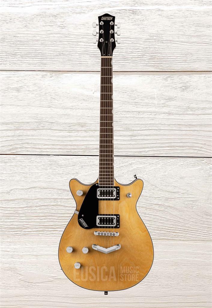 Gretsch G5222LH Electromatic Double Jet BT with V-Stoptail, Natural guitarra electrica zurda