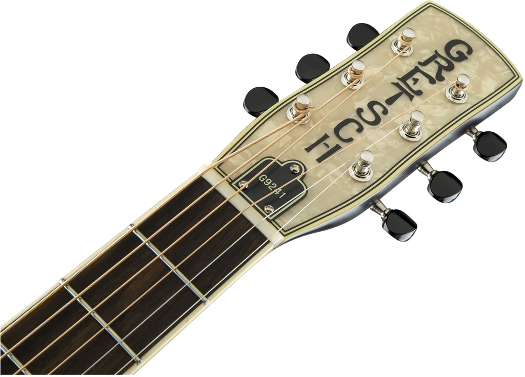 Gretsch G9240 Alligator Round-Neck, 2-Color Sunburst, Guitarra Acústica con resonador
