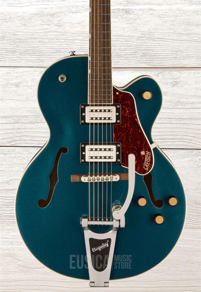 G2420T Streamliner Hollow Body with Bigsby, Broad'Tron™ BT-3S Pickups, Midnigh Sapphire