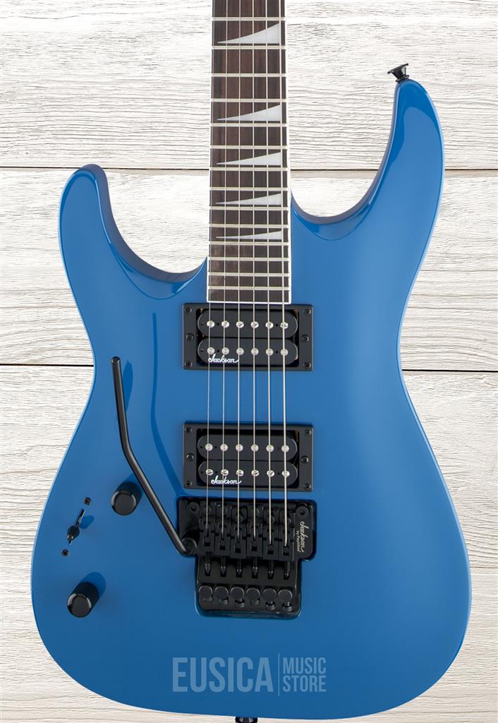 Jackson JS Series Dinky Arch Top JS32 DKA LH, Bright Blue, Guitarra Eléctrica Zurda