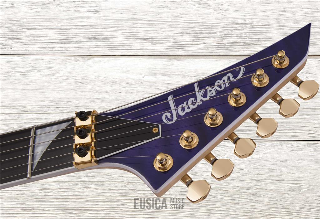 Jackson Pro Series Rhoads RR24Q, Transparent Purple, Guitarra Eléctrica