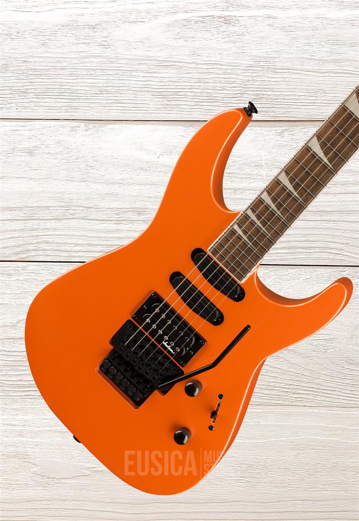 Jackson X Series Soloist, SL3X DX, Lambo Orange, guitarra eléctrica