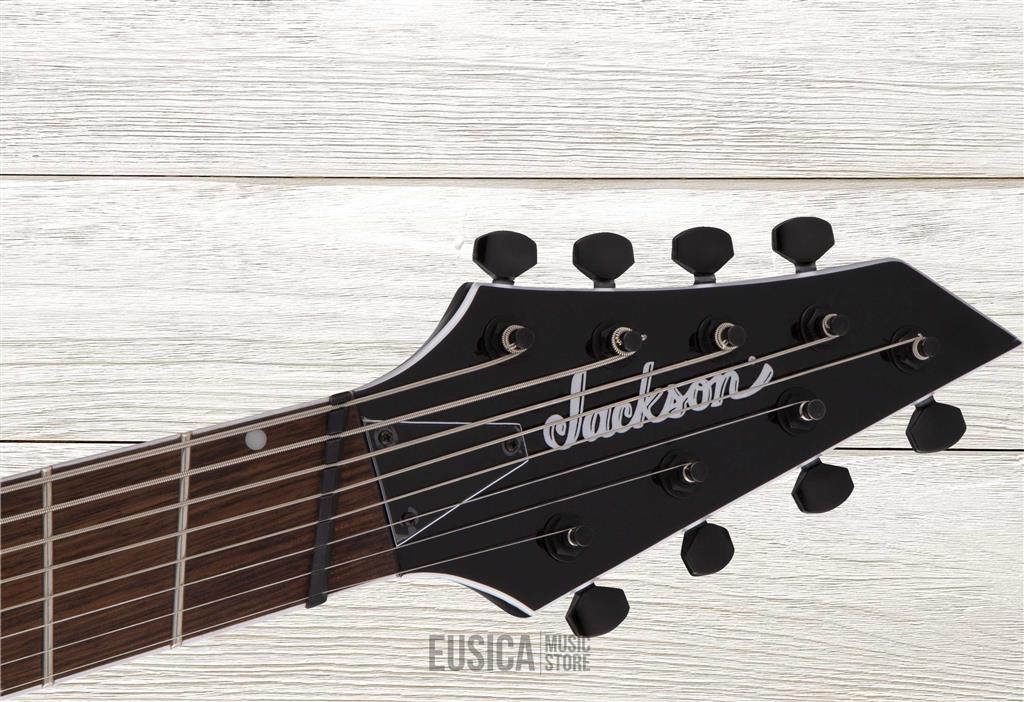 Jackson X Series Soloist Arch Top SLATX8Q MS, Transparent Negro Burst, Guitarra Eléctrica
