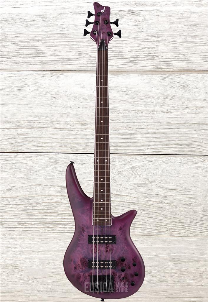 Jackson X Series Spectra Bass SBXP V, Transparent Purple Burst, Bajo Eléctrico