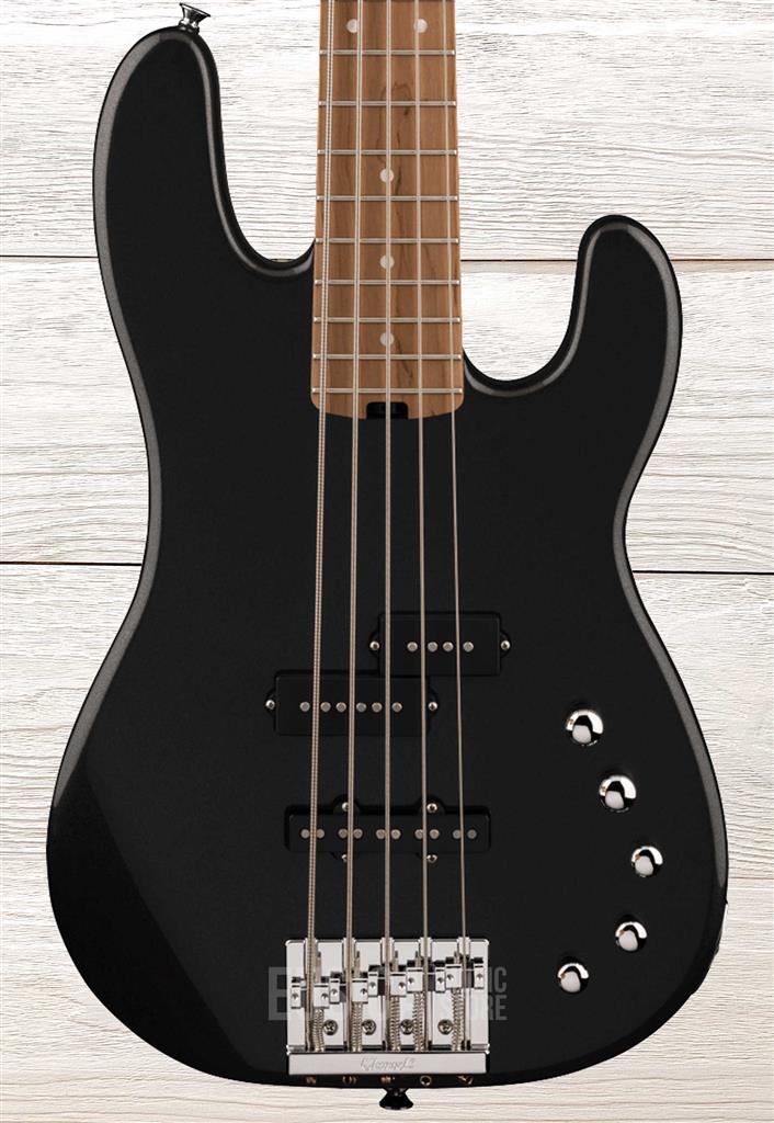 Charvel Pro-Mod San Dimas Bass PJ V, Metallic Black, bajo eléctrico