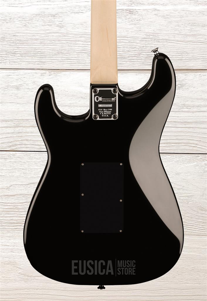 Charvel Pro-Mod So-Cal Style 1 HH FR M,  Gloss Black, guitarra eléctrica