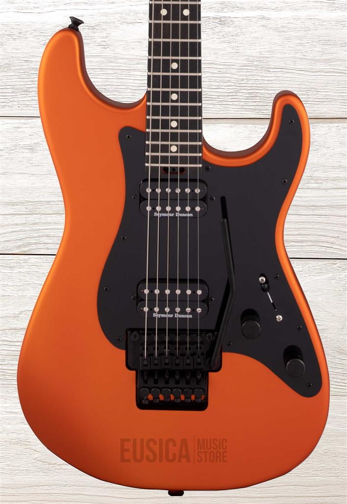 Charvel Pro-Mod So-Cal Style 1 HH FR E, Satin Orange Blaze, Guitarra Eléctrica