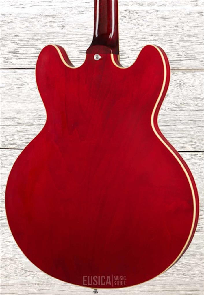 Gibson Custom Standard 1964, Trini Lopez Reissue VOS, 60s Cherry, guitarra eléctrica con case