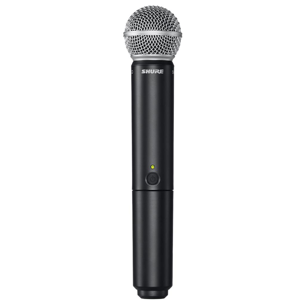 Shure BLX24/SM58-K12, Sistema Inalámbrico con micrófono de mano, dinámico, cardioide SM58