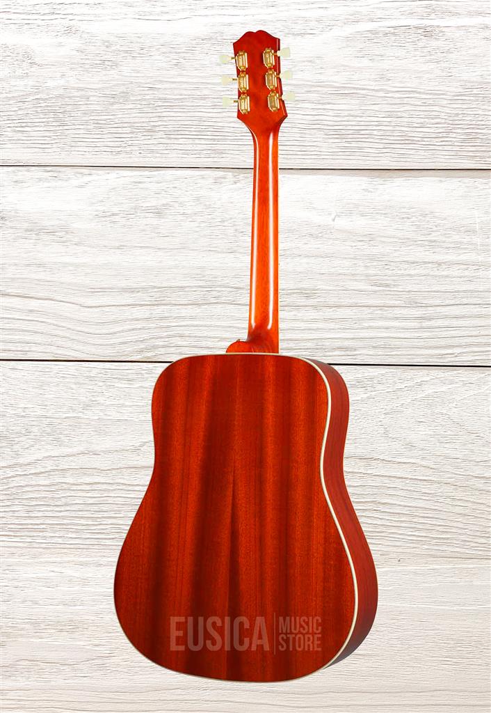 Epiphone Hummingbird, Aged Cherry Sunburst Gloss, Guitarra Acústica