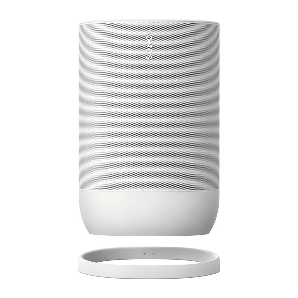 Sonos MOVE, altavoz inteligente de baterias de interiores y exteriores, blanco