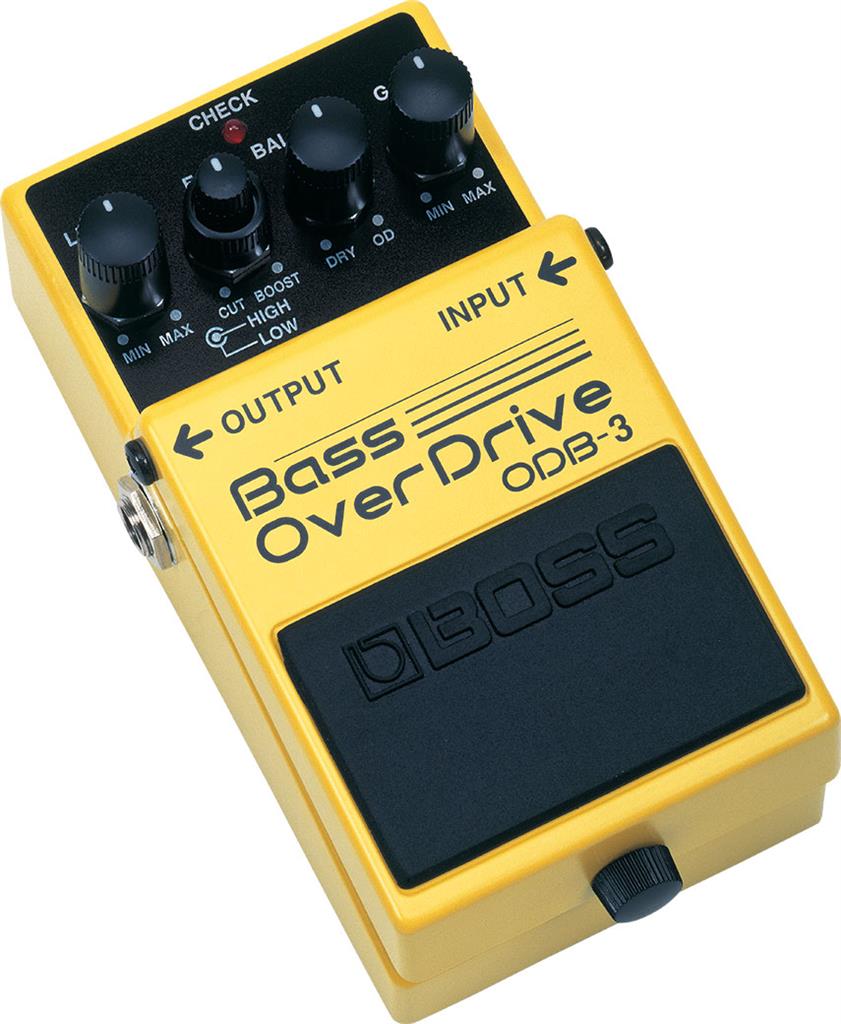 Boss ODB-3, Pedal compacto para bajo Bass OverDrive