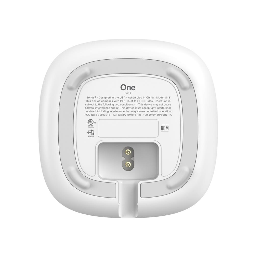 Sonos ONE, Bocina inteligente,  2a generación, Blanco