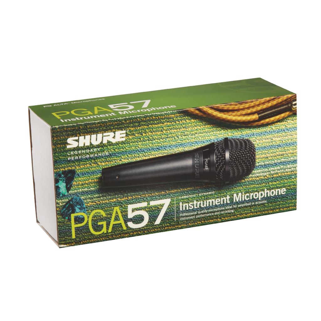 Shure PGA57-XLR, Micrófono dinámico cardioide para instrumento