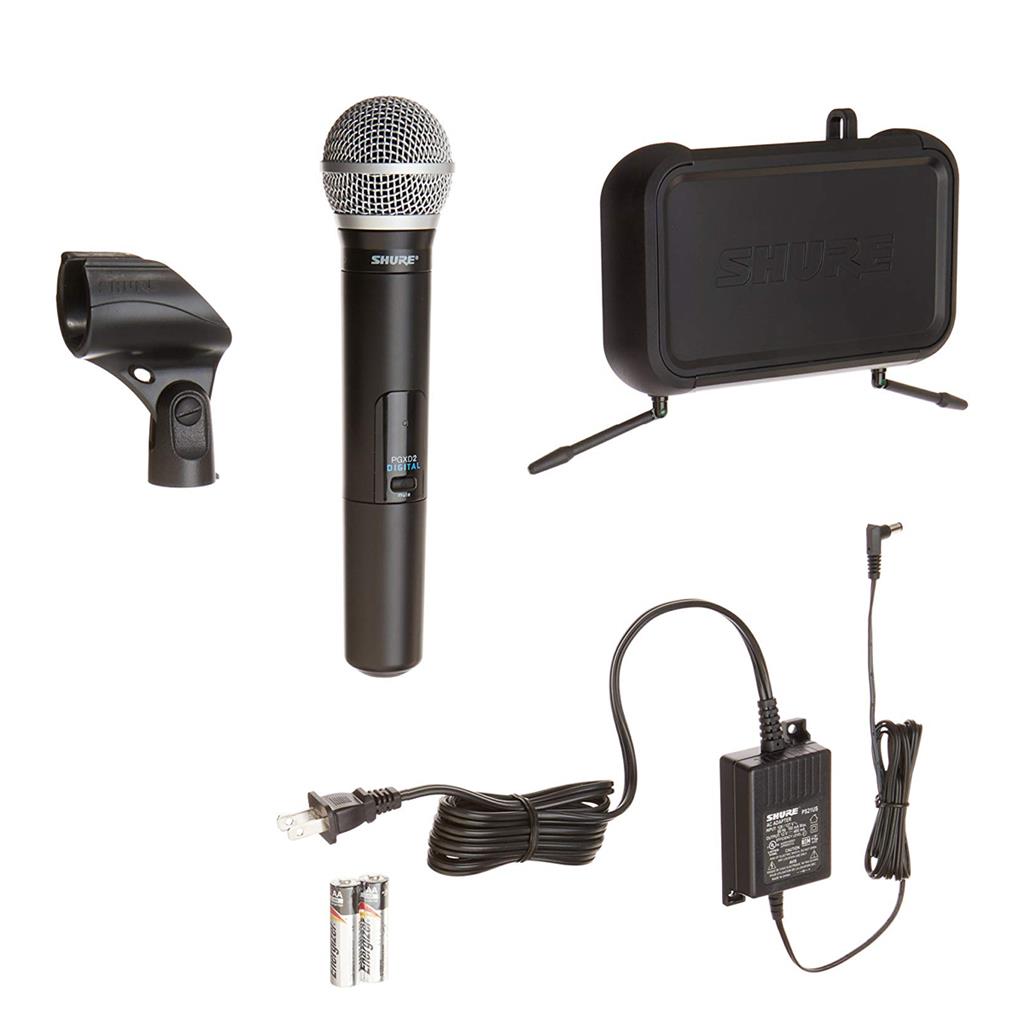 Shure PGXD24/PG58-X8, Sistema inalámbrico con micrófono de mano