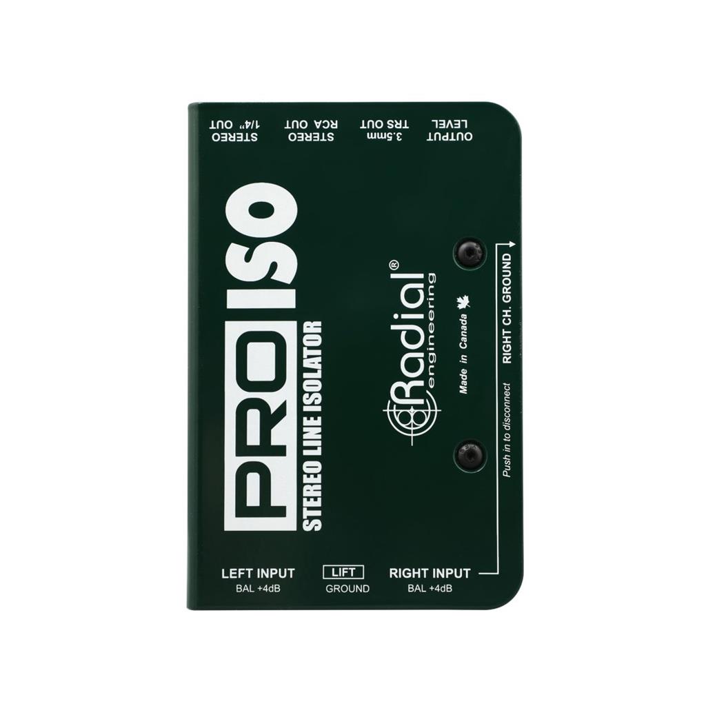 RADIAL PRO-ISO Interfaz éstereo Radial
