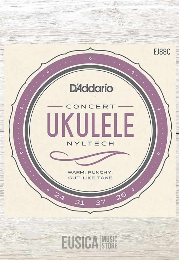 D'addario EJ88S, Cuerdas de Nyltech para Ukulele (4)