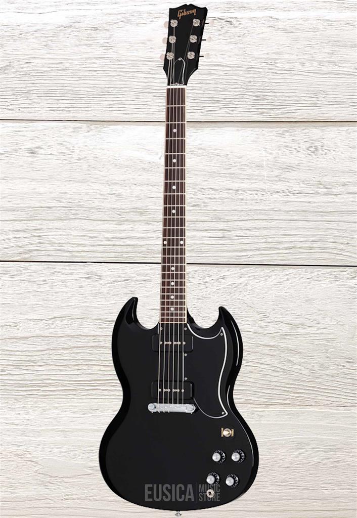 Gibson SG Special, Ebony, Guitarra Elétrica con case