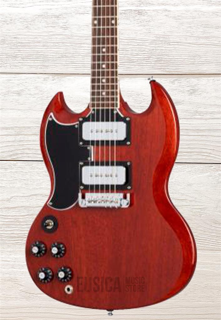 Gibson SG Special Tony Iommi "Monkey", Vintage Cherry, guitarra elétrica zurda con case