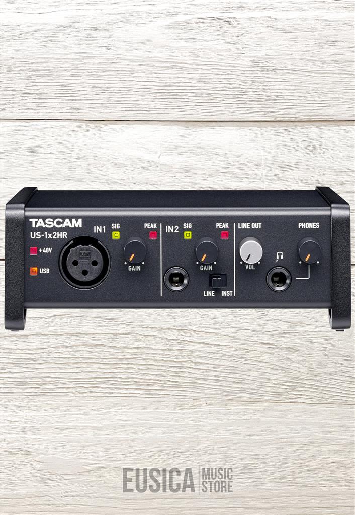 Tascam US-1x2HR, Canal USB Audio Interface 1X2