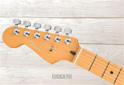 Fender American Ultra, Stratocaster, Mocha Burst, Guitarra Eléctrica zurda con case