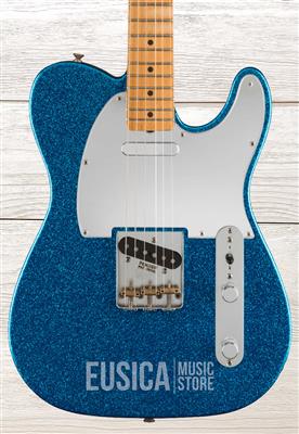 Fender Artist J Mascis, Telecaster, Blue Sparkle, Guitarra Eléctrica con Gig bag