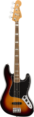 Fender Vintera '70s Jazz Bass  3-Color Sunburst, Bajo Eléctrico con Gig bag