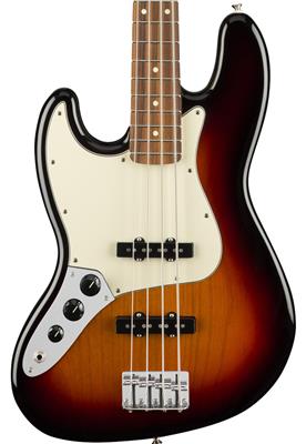 Fender Player Jazz Bass,  3-Color Sunburst, Bajo Eléctrico zurdo