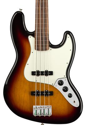 Fender Player Jazz Bass Fretless  3-Color Sunburst Bajo Eléctrico
