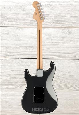 Squier Affinity Series, Stratocaster, Charcoal Frost Metallic, Paquete Guitarra Electrica