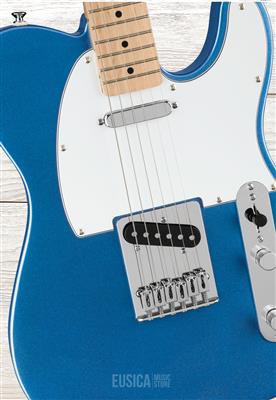 Squier FSR Affinity Series Telecaster, White Pickguard, Lake Placid Blue, Guitarra Eléctrica