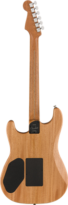 Fender American Acoustasonic, Modified Stratocaster, Black, Guitarra Electroacústica con Gig bag
