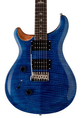 PRS SE Custom 24, Faded Blue, Guitarra Eléctrica zurda con gigbag