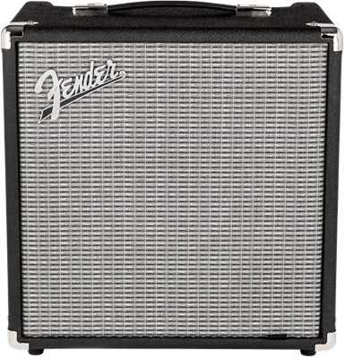 Fender Rumble, Black/Silver, Amplificador de 25w