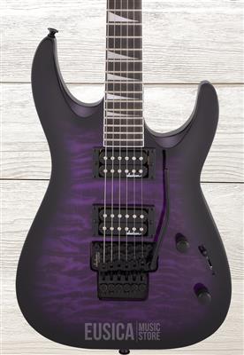 Jackson JS Series Dinky Arch Top JS32Q DKA, Transparent Purple Burst, Guitarra Eléctrica